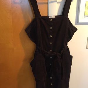 XL Universal Thread Maroon Corduroy Dress